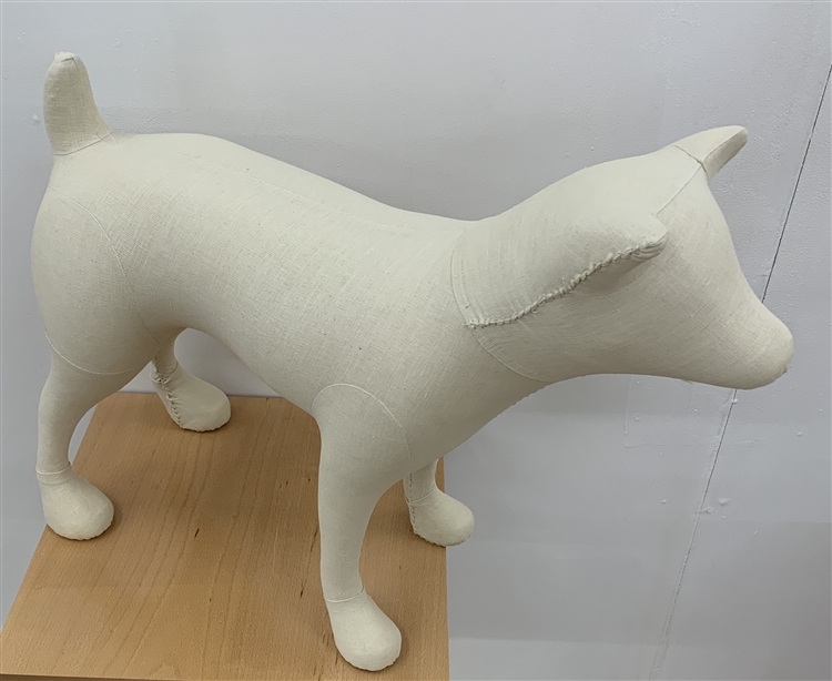 13 Height Glossy White 18 Large Newtech Display MA-DOG3SM/SWHT Small Terrier Dog Mannequin 