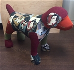 Custom Small Dog with Patchwork