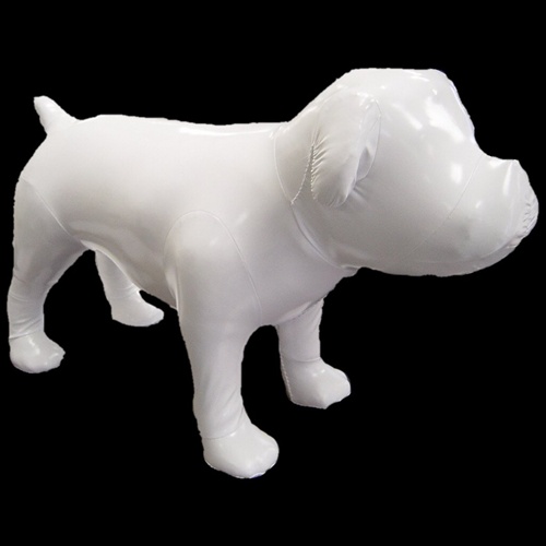 Professionally made in the USA! Our Large Sitting Dog Display Mannequin is  first made from a hard, durable foam an…
